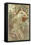 The Seasons: Autumn, 1896-Alphonse Mucha-Framed Stretched Canvas