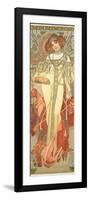 The Seasons: Autumn, 1900-Alphonse Mucha-Framed Giclee Print