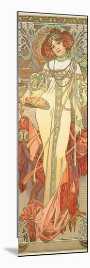 The Seasons: Autumn, 1900-Alphonse Mucha-Mounted Giclee Print