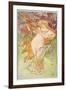 The Seasons: Spring, 1896-Alphonse Mucha-Framed Giclee Print