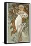 The Seasons: Spring, 1896-Alphonse Mucha-Framed Stretched Canvas