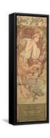 The Seasons: Spring, 1897-Alphonse Mucha-Framed Stretched Canvas