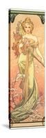 The Seasons: Spring, 1900-Alphonse Mucha-Stretched Canvas