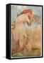 The Seasons: Summer, 1896-Alphonse Mucha-Framed Stretched Canvas