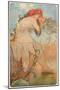 The Seasons: Summer, 1896-Alphonse Mucha-Mounted Giclee Print