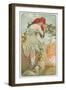 The Seasons: Summer, 1896-Alphonse Mucha-Framed Premium Giclee Print