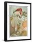 The Seasons: Summer, 1896-Alphonse Mucha-Framed Premium Giclee Print