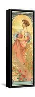 The Seasons: Summer, 1900-Alphonse Mucha-Framed Stretched Canvas