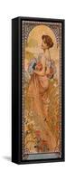 The Seasons: Summer, 1900-Alphonse Mucha-Framed Stretched Canvas