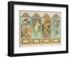 The Seasons: Variant 3-Alphonse Mucha-Framed Giclee Print