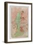 The Seasons: Winter, 1896-Alphonse Mucha-Framed Giclee Print