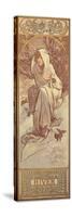 The Seasons: Winter, 1897-Alphonse Mucha-Stretched Canvas