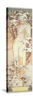 The Seasons: Winter, 1900-Alphonse Mucha-Stretched Canvas