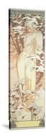 The Seasons: Winter, 1900-Alphonse Mucha-Stretched Canvas