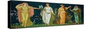 The Seasons-Walter Crane-Stretched Canvas