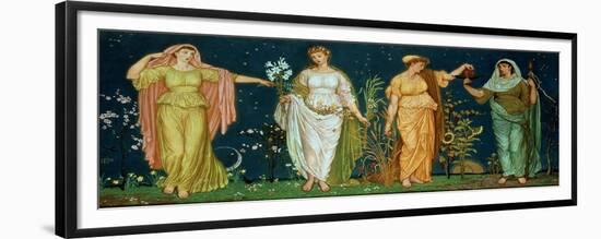 The Seasons-Walter Crane-Framed Giclee Print