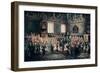 The Seat of Justice in the Parlement of Paris, 1723-Nicolas Lancret-Framed Giclee Print