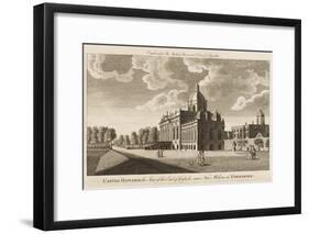 The Seat of the Earl of Carlisle, Near New Malton, Yorkshire-null-Framed Art Print