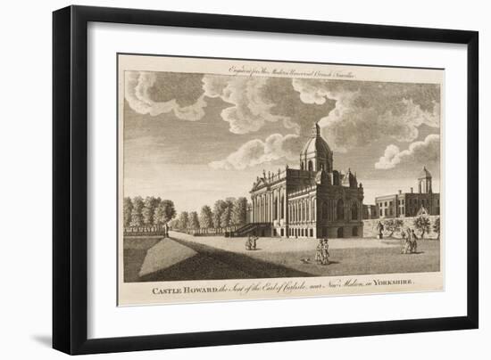 The Seat of the Earl of Carlisle, Near New Malton, Yorkshire-null-Framed Art Print