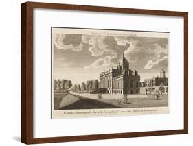 The Seat of the Earl of Carlisle, Near New Malton, Yorkshire-null-Framed Art Print