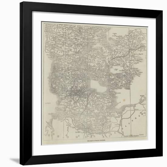 The Seat of War in Denmark-null-Framed Giclee Print