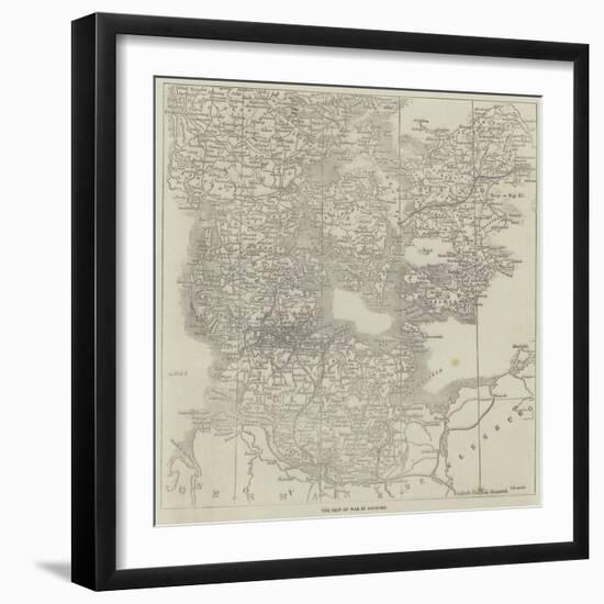 The Seat of War in Denmark-null-Framed Giclee Print