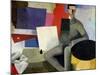 The Seated Man, or the Architect-Roger de La Fresnaye-Mounted Giclee Print