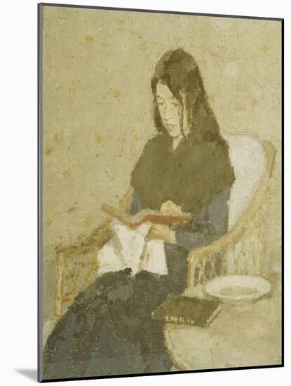 The Seated Woman, 1919-1926-Gwen John-Mounted Giclee Print