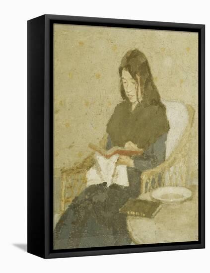 The Seated Woman, 1919-1926-Gwen John-Framed Stretched Canvas