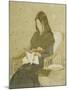 The Seated Woman, 1919-1926-Gwen John-Mounted Giclee Print