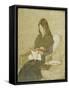 The Seated Woman-Gwen John-Framed Stretched Canvas