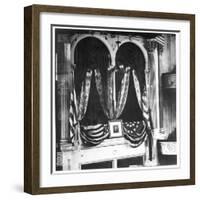 The Seats in Ford's Theatre Washington-null-Framed Photographic Print