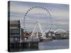 The Seattle Great Wheel, Seattle, Washington, USA-Jamie & Judy Wild-Stretched Canvas