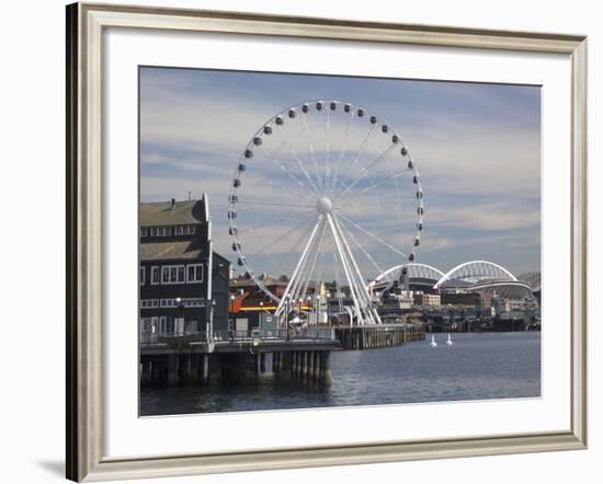 The Seattle Great Wheel, Seattle, Washington, USA-Jamie & Judy Wild-Framed Photographic Print