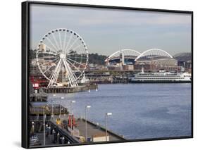 The Seattle Great Wheel, Seattle, Washington, USA-Jamie & Judy Wild-Framed Photographic Print