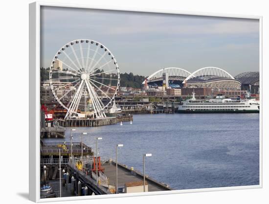 The Seattle Great Wheel, Seattle, Washington, USA-Jamie & Judy Wild-Framed Photographic Print