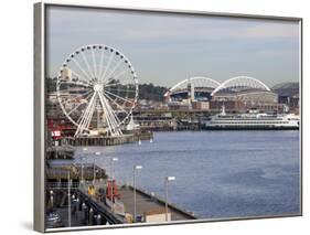 The Seattle Great Wheel, Seattle, Washington, USA-Jamie & Judy Wild-Framed Photographic Print