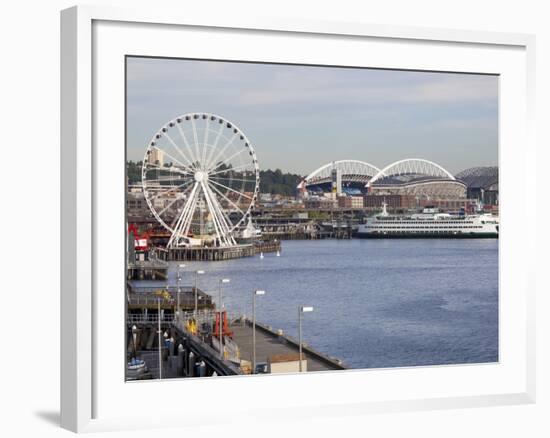 The Seattle Great Wheel, Seattle, Washington, USA-Jamie & Judy Wild-Framed Photographic Print