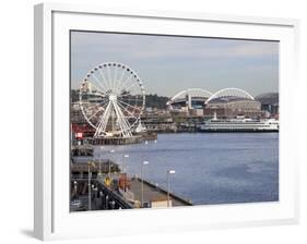 The Seattle Great Wheel, Seattle, Washington, USA-Jamie & Judy Wild-Framed Photographic Print