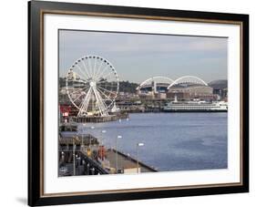 The Seattle Great Wheel, Seattle, Washington, USA-Jamie & Judy Wild-Framed Photographic Print