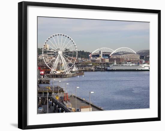 The Seattle Great Wheel, Seattle, Washington, USA-Jamie & Judy Wild-Framed Photographic Print