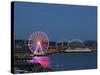 The Seattle Great Wheel, Seattle, Washington, USA-Jamie & Judy Wild-Stretched Canvas