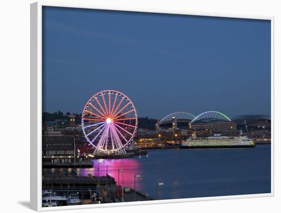 The Seattle Great Wheel, Seattle, Washington, USA-Jamie & Judy Wild-Framed Photographic Print