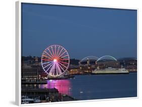 The Seattle Great Wheel, Seattle, Washington, USA-Jamie & Judy Wild-Framed Photographic Print