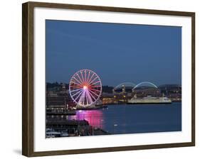 The Seattle Great Wheel, Seattle, Washington, USA-Jamie & Judy Wild-Framed Photographic Print