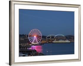 The Seattle Great Wheel, Seattle, Washington, USA-Jamie & Judy Wild-Framed Photographic Print