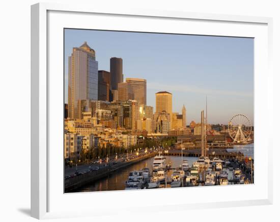 The Seattle Great Wheel, Seattle, Washington, USA-Jamie & Judy Wild-Framed Photographic Print