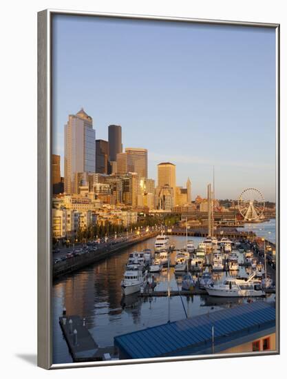 The Seattle Great Wheel, Seattle, Washington, USA-Jamie & Judy Wild-Framed Photographic Print