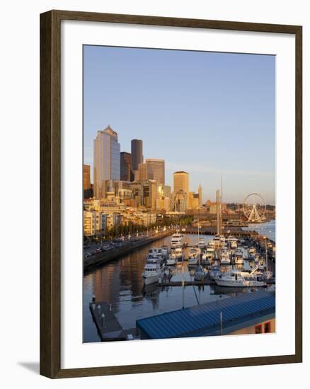 The Seattle Great Wheel, Seattle, Washington, USA-Jamie & Judy Wild-Framed Photographic Print