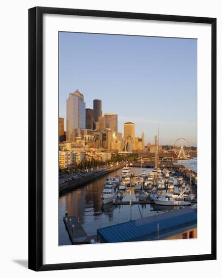 The Seattle Great Wheel, Seattle, Washington, USA-Jamie & Judy Wild-Framed Photographic Print